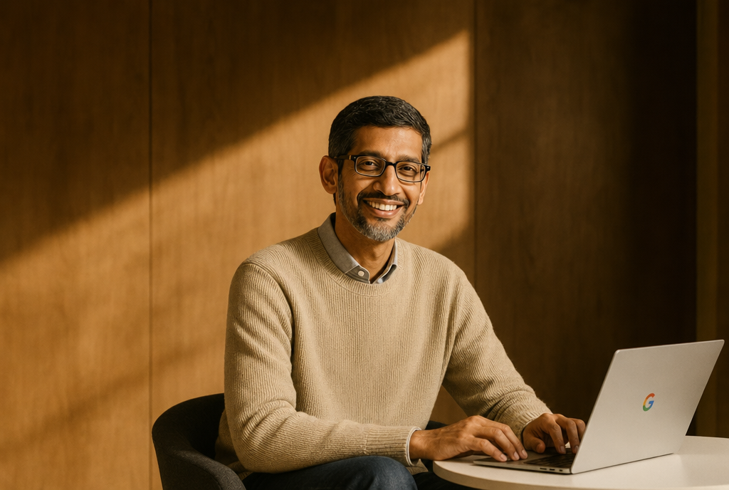 Sundar Pichai, CEO of Google.